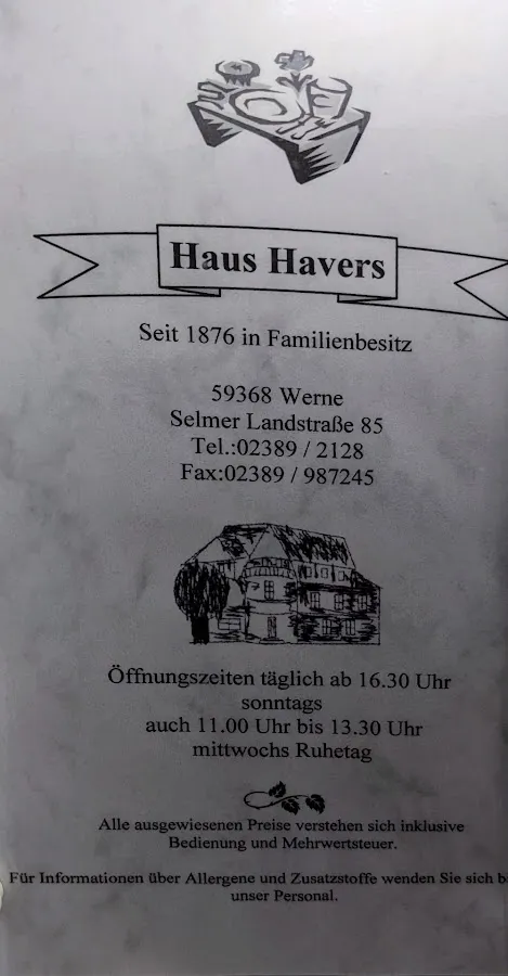 BookNoFees: Restaurant – Gaststätte Havers – Werne – Gaststätte Havers, Foto 3