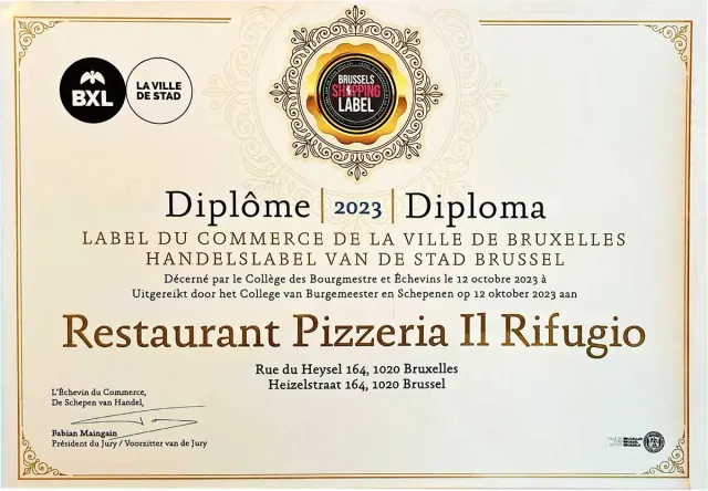 BookNoFees: Restaurant – Il Rifugio – Brussels – Die Berghütte, Foto 2