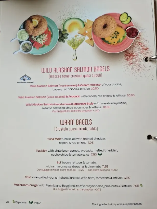 BookNoFees: Restaurant – Bagels & Beans – Amsterdam – Bagels & Bohnen, Foto 3