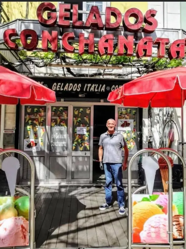 BookNoFees: Eisdiele – Gelados Itália Conchanata – Lisbon – Eiscreme „Itália Conchanata“, Foto 2
