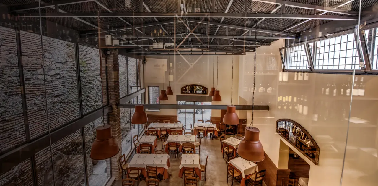 BookNoFees: Restaurant – Romolo alla Mole Adriana – Rome – Romolo an der Mole Adriana, Foto 1