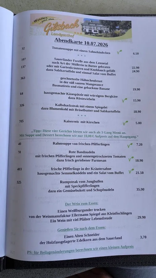 BookNoFees: Restaurant – Landgasthof Gilsbach – Winterberg – Landgasthof Gilsbach, Foto 2