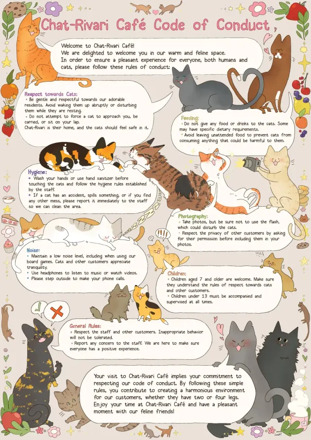 BookNoFees: Café – Chat-Rivari Café – Paris – Café Chat-Rivari, Foto 3