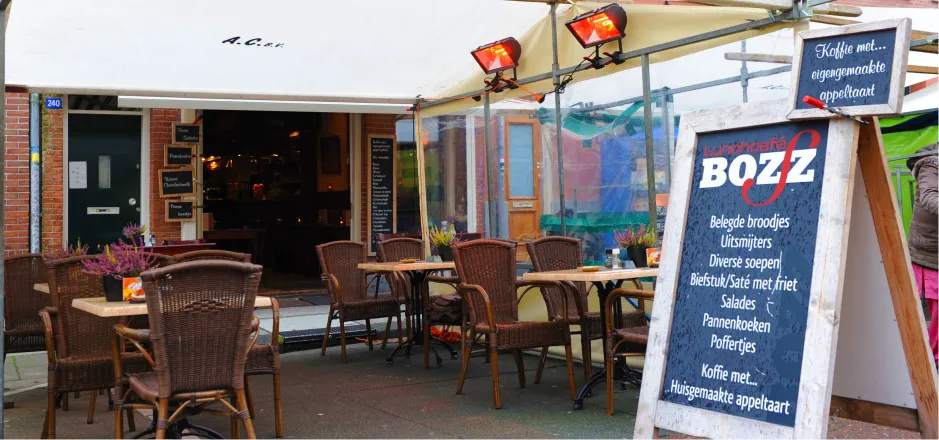 BookNoFees: Café – Lunchcafé Bozz – Amsterdam – Lunchcafé Bozz, Foto 1