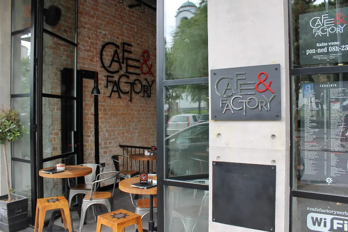 BookNoFees: Café – Cafe&Factory – Belgrade – Cafe&Factory, Foto 1
