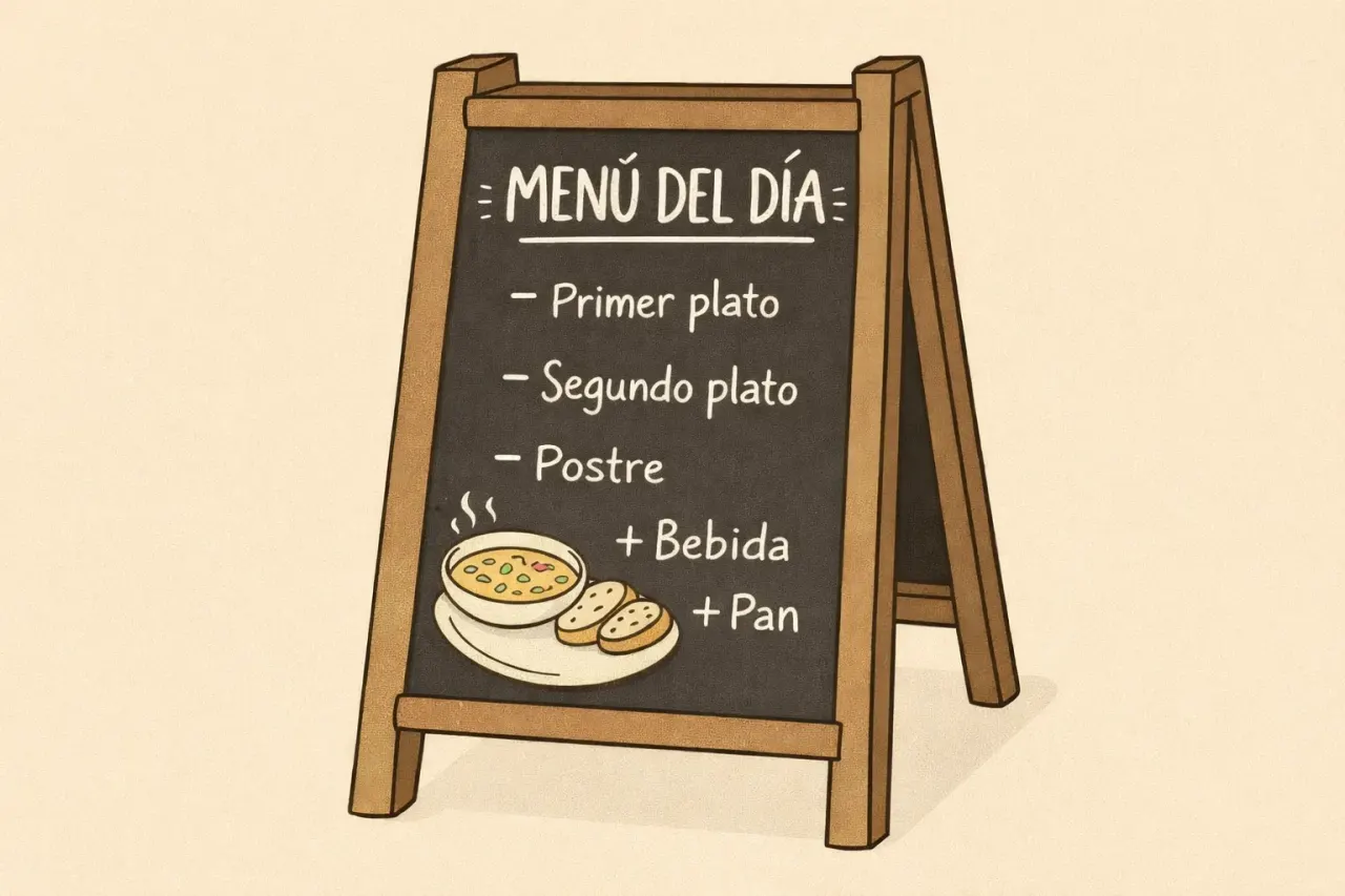 BookNoFees: Restaurant – Puerta bisagra – Madrid – Schwenktür, Foto 1