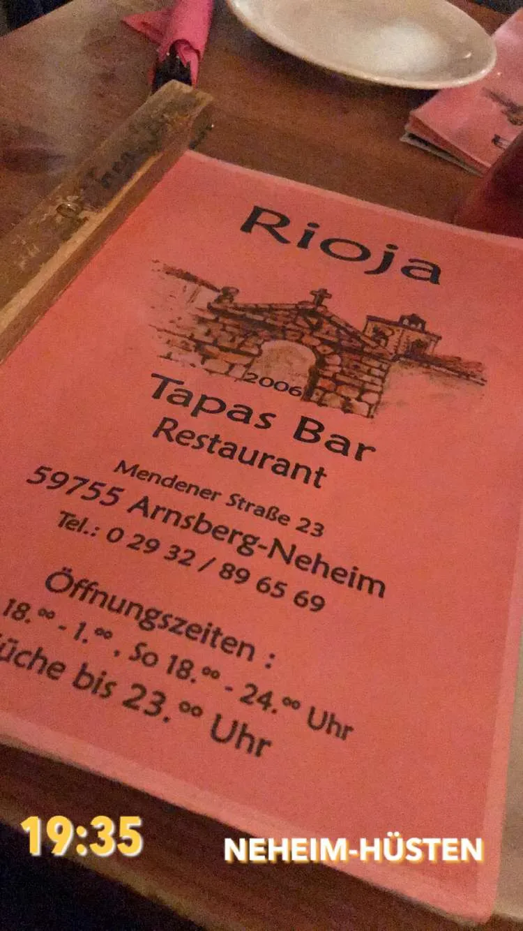BookNoFees: Ristorante – Rioja Tapas-Bar – Arnsberg-Neheim – Rioja Tapas Bar, foto 1