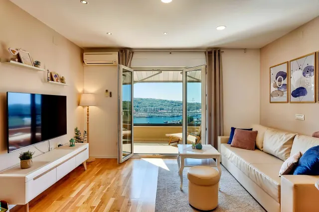 BookNoFees: Appartamento "Sanja" con vista sul mare e due camere da letto a Pola – Pula