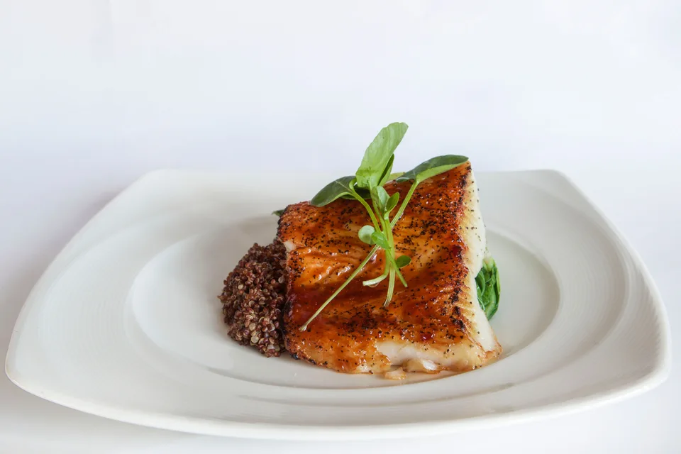 BookNoFees: Beispielfoto: Gegrillter Fisch